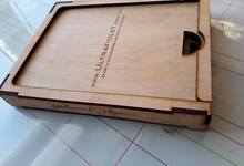 Деревянная коробочка для блокнота, альбома