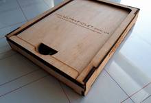 Деревянная коробочка для блокнота, альбома_2